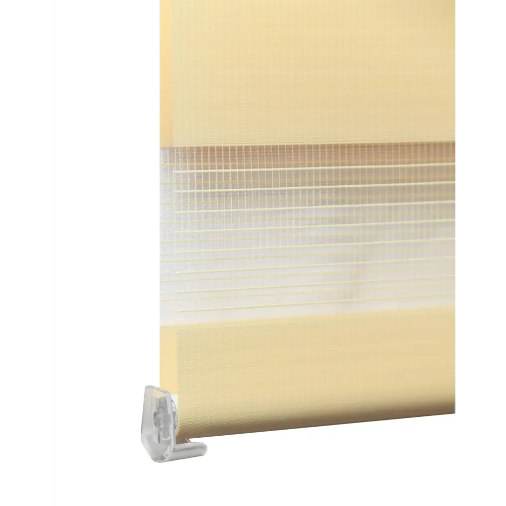 Фото 4 Рулонная штора день/ночь Лентабел Сандра 78x160 см цвет персиковый