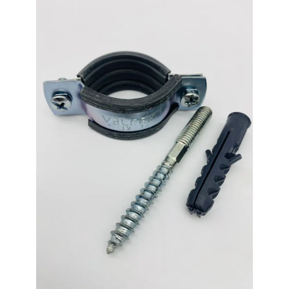 Фото 2 Хомут сантехнический Valfex 45WR-35-М-2шт 32-36 мм оцинкованная сталь 2 шт Фото 2 Хомут сантехнический Valfex 45WR-35-М-2шт 32-36 мм оцинкованная сталь 2 шт