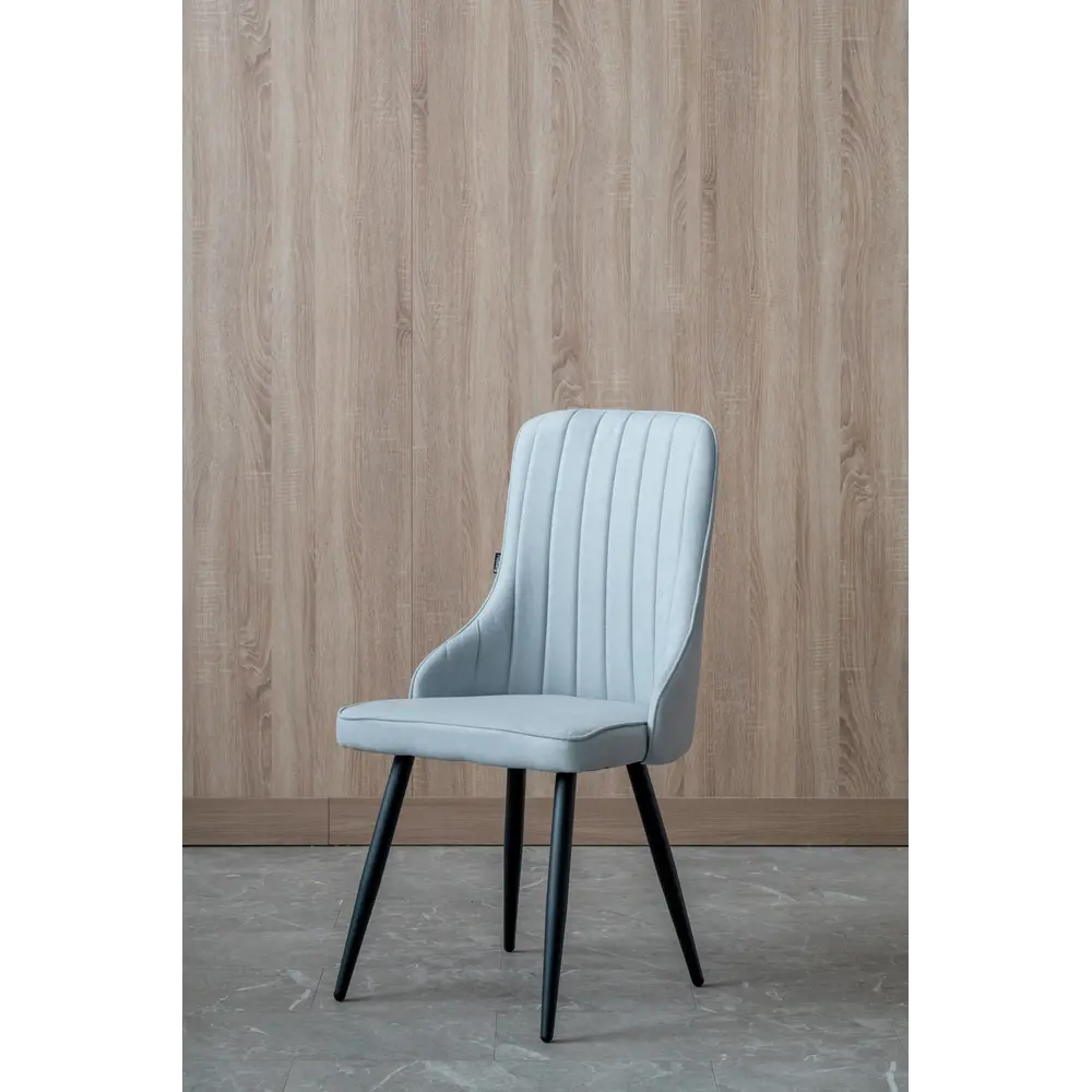 Фото 11 Стул Ridberg Лондон 48x90x46 см текстиль цвет голубой