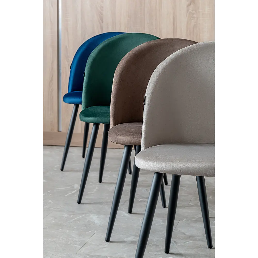 Фото 11 Комплект кухонных стульев 2 шт Ridberg Лори 47x82x46 см текстиль цвет серо-бежевый Фото 11 Комплект кухонных стульев 2 шт Ridberg Лори 47x82x46 см текстиль цвет серо-бежевый