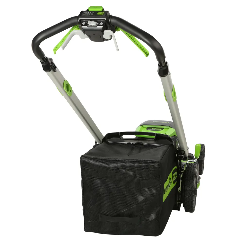 Фото 2 Газонокосилка аккумуляторная бесщеточная самоходная GreenWorks 2514307UB 60 В 60 см 1x4 Ач АКБ и ЗУ входит в комплект Фото 2 Газонокосилка аккумуляторная бесщеточная самоходная GreenWorks 2514307UB 60 В 60 см 1x4 Ач АКБ и ЗУ входит в комплект