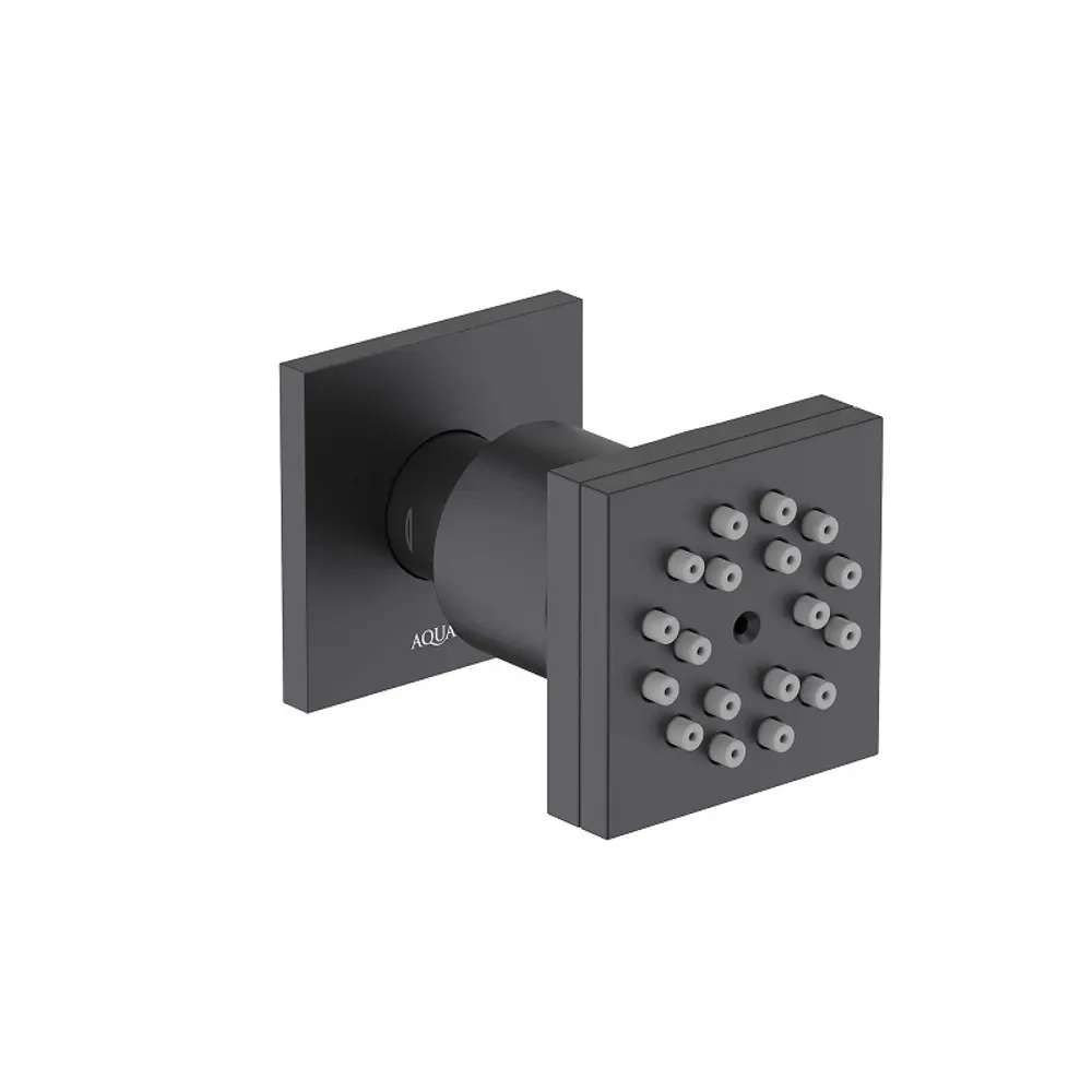 Фото Боковая форсунка Aquatek AQ2098MB 5x5 цвет матовый черный Фото Боковая форсунка Aquatek AQ2098MB 5x5 цвет матовый черный
