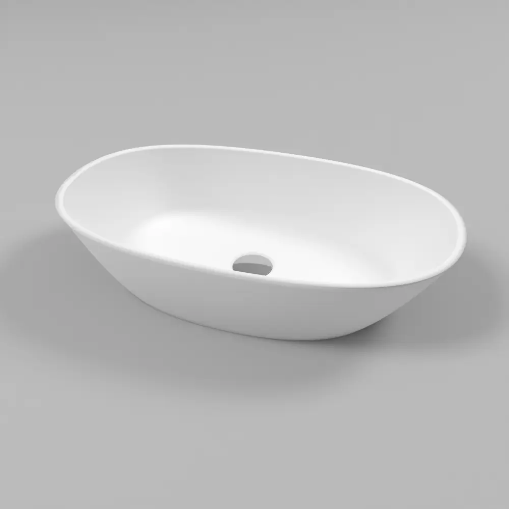 Фото Раковина накладная Whitecross amazon 0712.060035.200 60см цвет белый матовый Фото Раковина накладная Whitecross amazon 0712.060035.200 60см цвет белый матовый