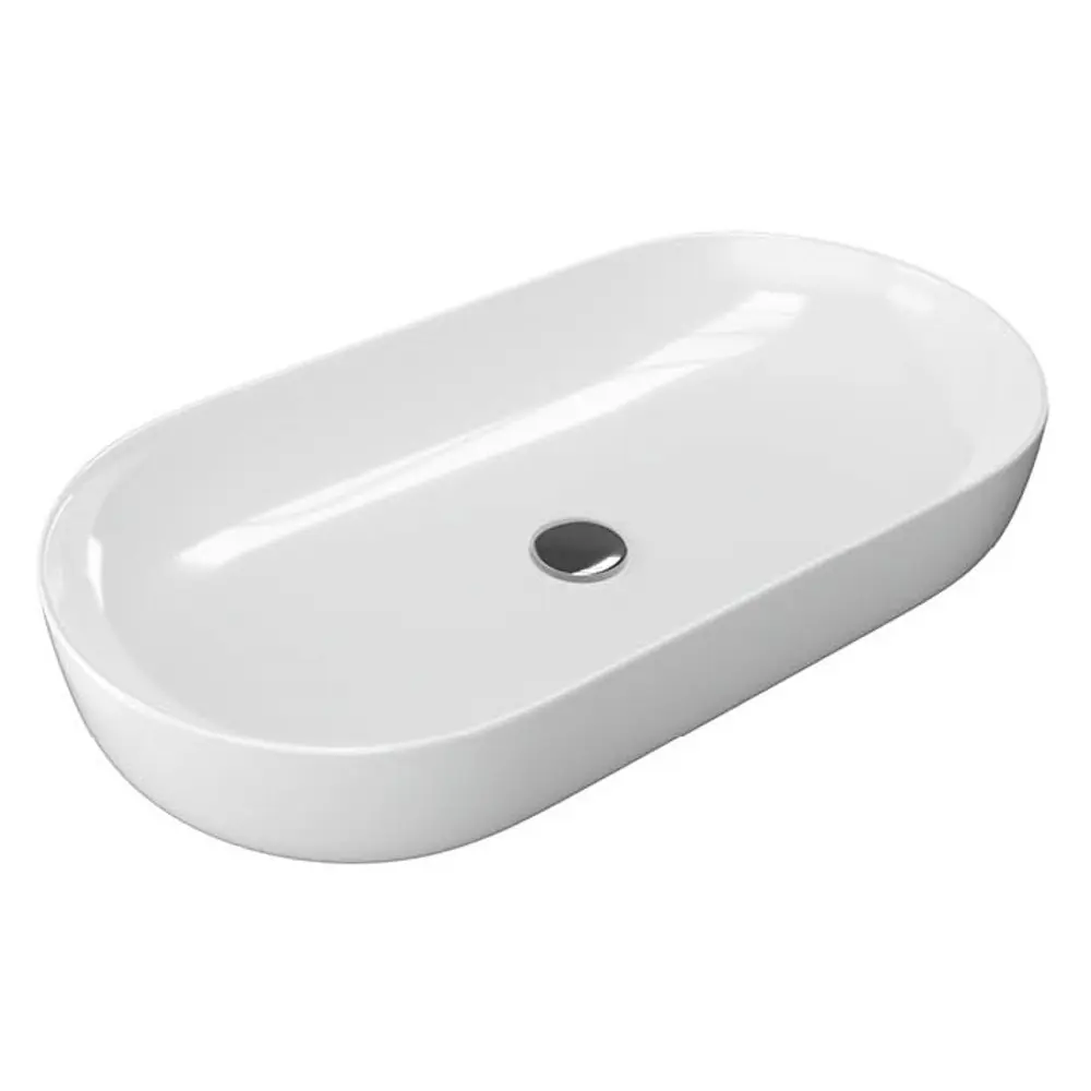 Фото Раковина накладная Excellent jima CEAC.2001.820.WH 81см цвет белый глянец Фото Раковина накладная Excellent jima CEAC.2001.820.WH 81см цвет белый глянец