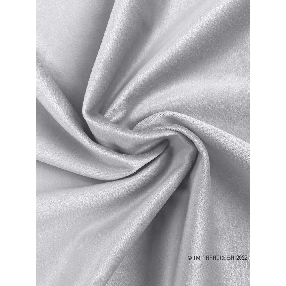 Фото 5 Комплект штор на шторной ленте Параскева Елизавета Бархат 200x295 см цвет серебро Фото 5 Комплект штор на шторной ленте Параскева Елизавета Бархат 200x295 см цвет серебро