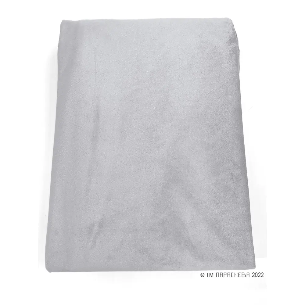 Фото 2 Комплект штор на шторной ленте Параскева Елизавета Бархат 200x295 см цвет серебро Фото 2 Комплект штор на шторной ленте Параскева Елизавета Бархат 200x295 см цвет серебро