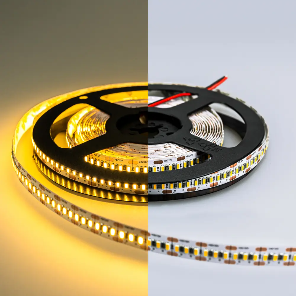 Фото 2 Standard Светодиодная лента 3014 240 LED (24W/M) 12V теплая 3000К, 5м Фото 2 Standard Светодиодная лента 3014 240 LED (24W/M) 12V теплая 3000К, 5м
