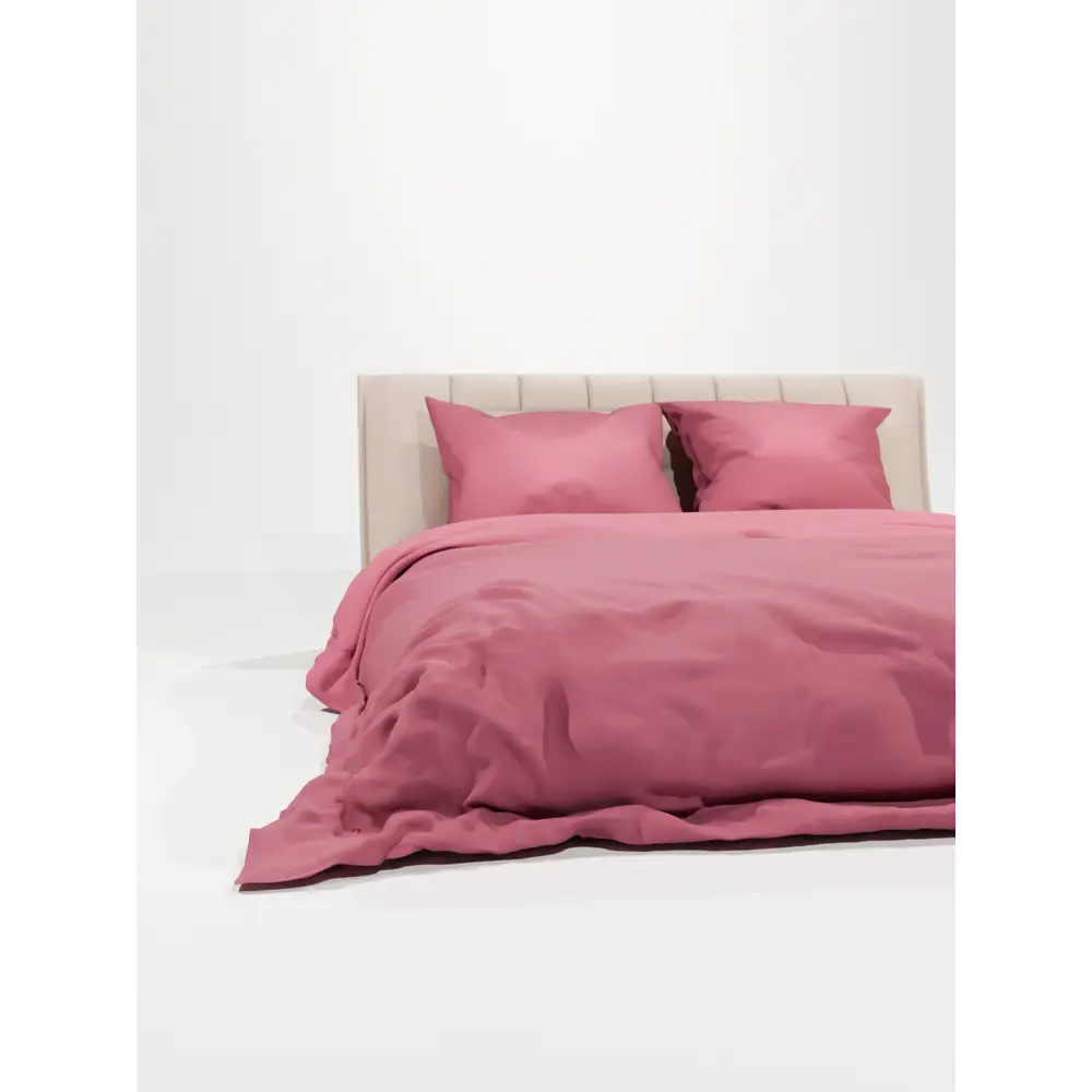 Фото 6 Комплект постельного белья Лидер Дом Терракот евро бязь розовый