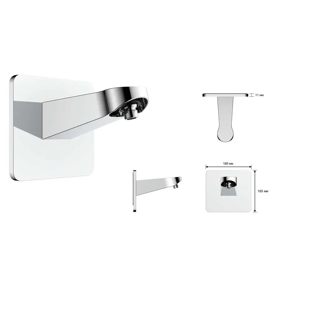 Фото 9 Душевая система VINCEA Inspire VSFW-433TI3GM скрытого монтажа цвет вороненая сталь Фото 9 Душевая система VINCEA Inspire VSFW-433TI3GM скрытого монтажа цвет вороненая сталь
