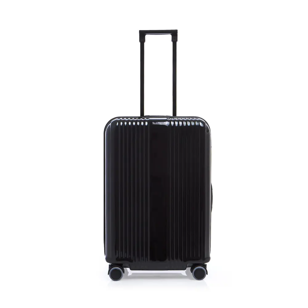 Фото 2 Чемодан Ridberg Indigo pp размер M 38x60x24 см полипропилен цвет черный