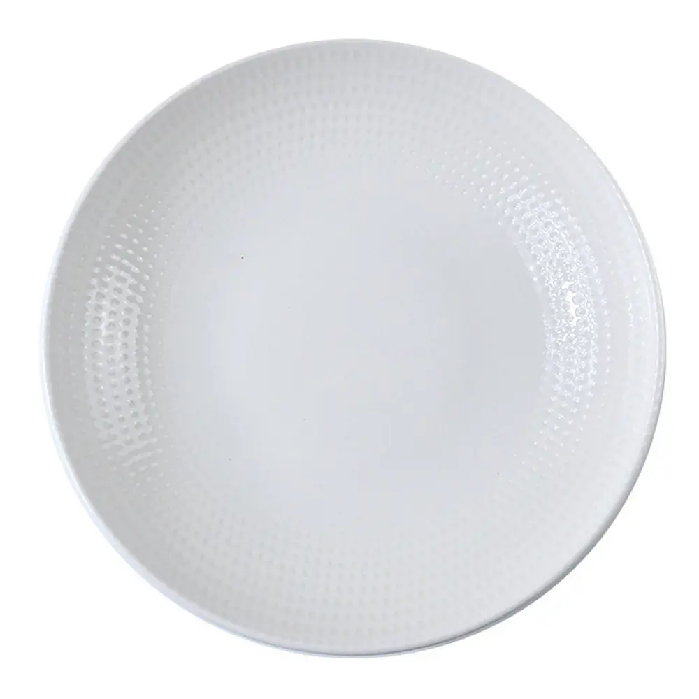 Фото Набор тарелок 2 шт 23 см White Pure Dot Bonna 1000 мл фарфор цвет теплый сливочный Фото Набор тарелок 2 шт 23 см White Pure Dot Bonna 1000 мл фарфор цвет теплый сливочный