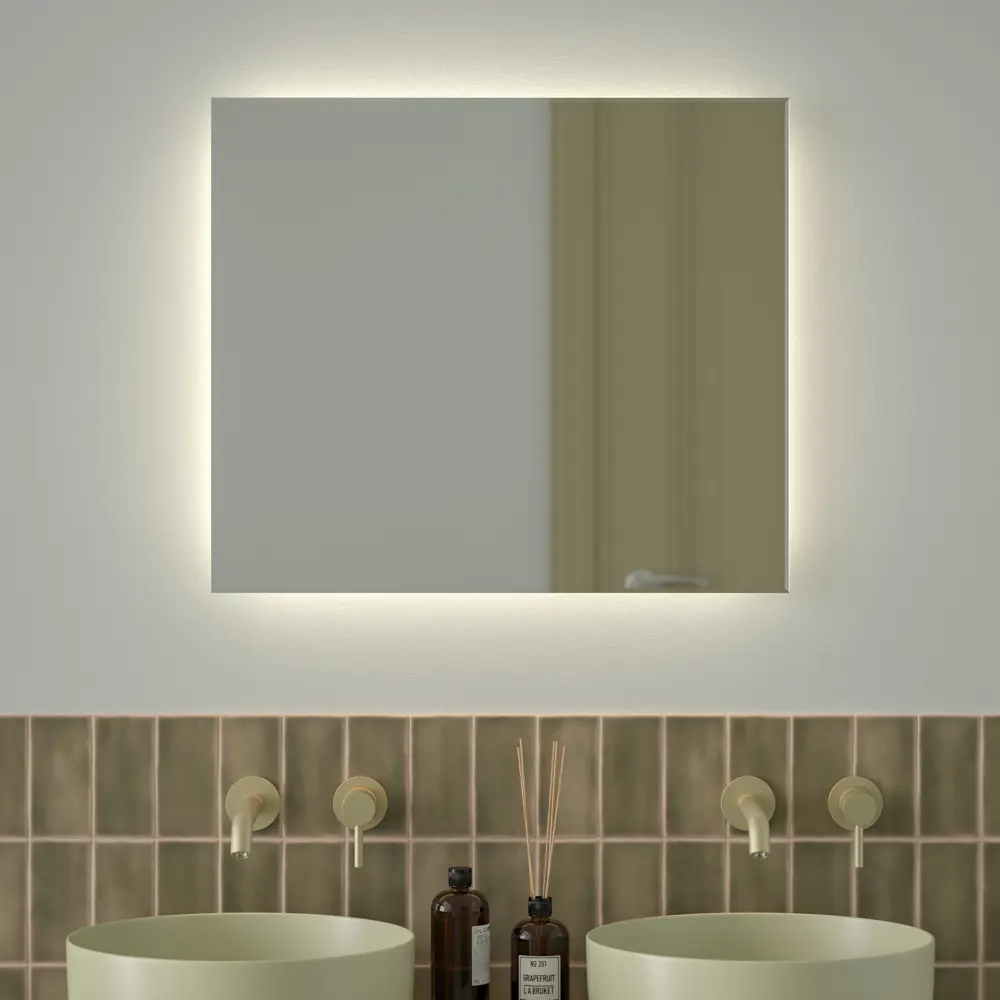 Фото 4 Зеркало для ванной Defesto Glow DF 2506 с подсветкой 60x70см Фото 4 Зеркало для ванной Defesto Glow DF 2506 с подсветкой 60x70см
