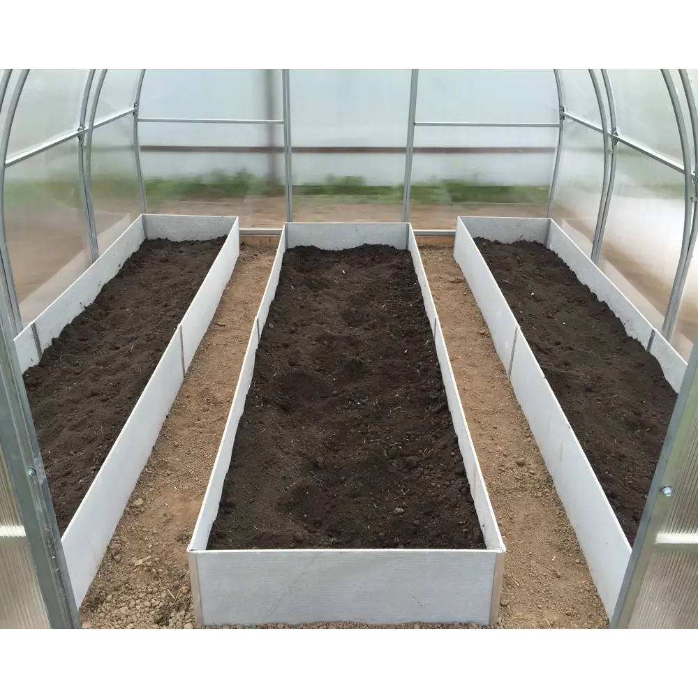 Фото 6 Комплект угловых профилей Зеленая Сотка для грядок толщина 10мм 4шт L 50см Фото 6 Комплект угловых профилей Зеленая Сотка для грядок толщина 10мм 4шт L 50см