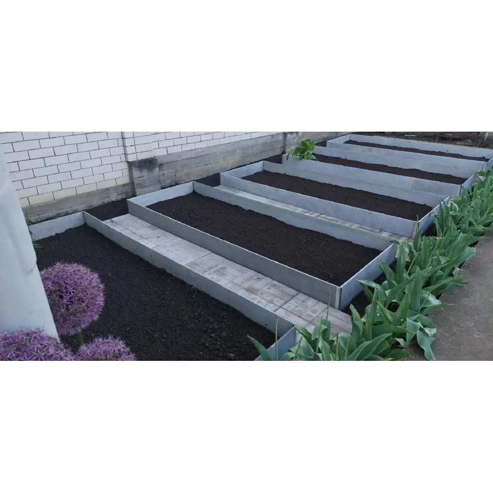 Фото 5 Комплект угловых профилей Зеленая Сотка для грядок толщина 10мм 4шт L 50см Фото 5 Комплект угловых профилей Зеленая Сотка для грядок толщина 10мм 4шт L 50см