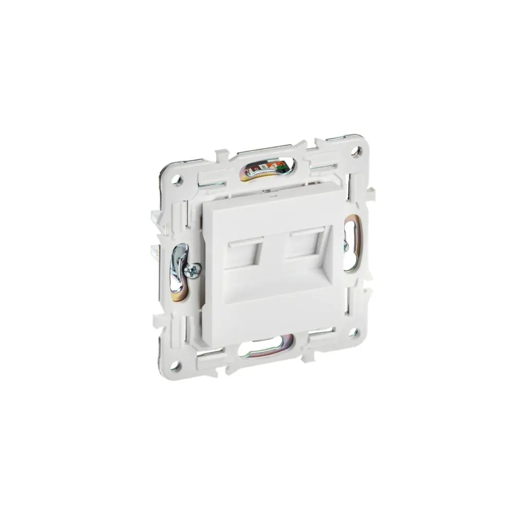 Фото Розетка компьютерная встраиваемая Iek Skandy SK-K20-2-K01 RJ45 Cat 6 цвет белый Фото Розетка компьютерная встраиваемая Iek Skandy SK-K20-2-K01 RJ45 Cat 6 цвет белый