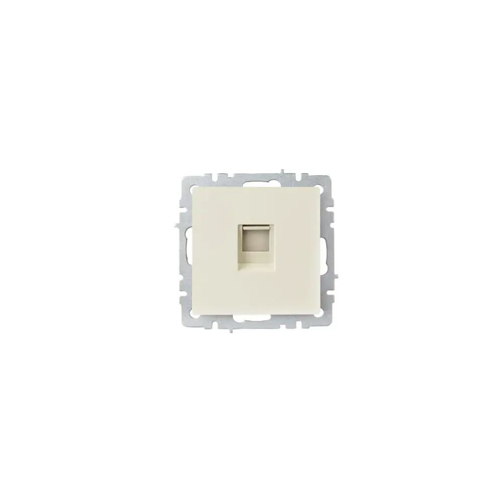 Фото 3 Розетка компьютерная встраиваемая Iek Brite BR-K10-2-K10 RJ45 Cat 6 цвет бежевый Фото 3 Розетка компьютерная встраиваемая Iek Brite BR-K10-2-K10 RJ45 Cat 6 цвет бежевый