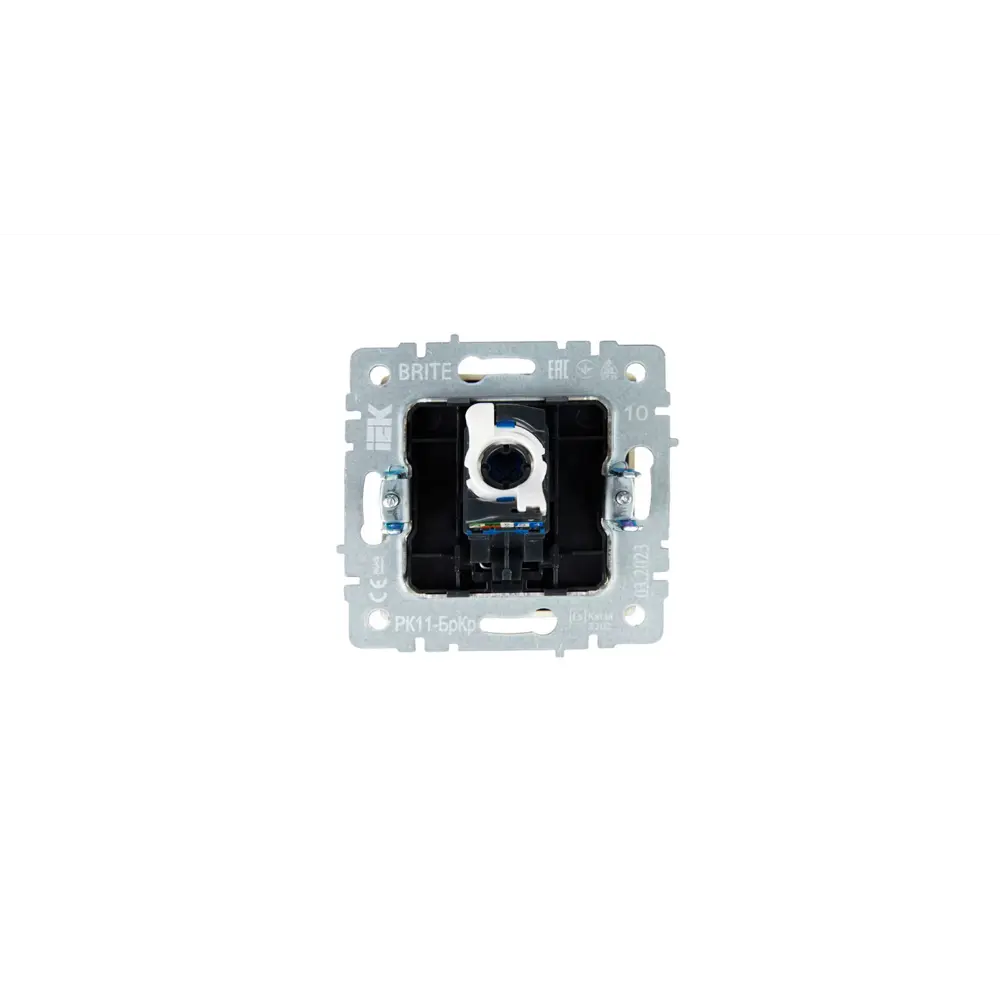 Фото 5 Розетка компьютерная встраиваемая Iek Brite BR-K10-2-K10 RJ45 Cat 6 цвет бежевый Фото 5 Розетка компьютерная встраиваемая Iek Brite BR-K10-2-K10 RJ45 Cat 6 цвет бежевый