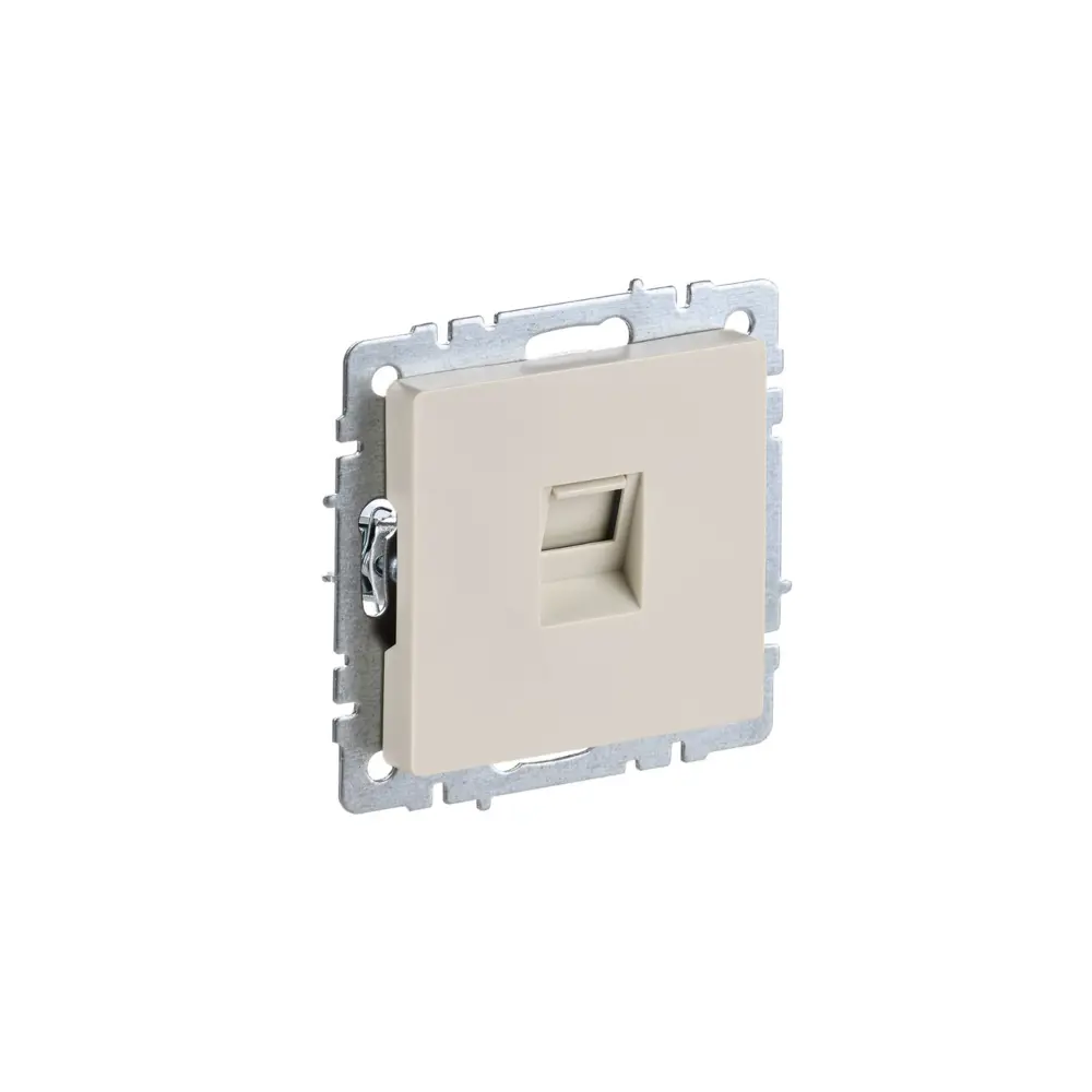 Фото 7 Розетка компьютерная встраиваемая Iek Brite BR-K10-2-K10 RJ45 Cat 6 цвет бежевый Фото 7 Розетка компьютерная встраиваемая Iek Brite BR-K10-2-K10 RJ45 Cat 6 цвет бежевый