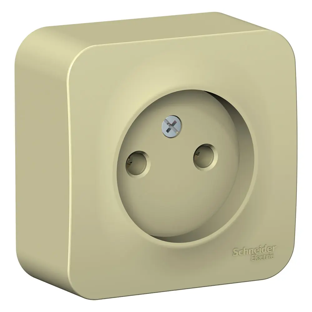 Фото Розетка накладная Systeme electric Blanca BLNRA000117 цвет бежевый Фото Розетка накладная Systeme electric Blanca BLNRA000117 цвет бежевый