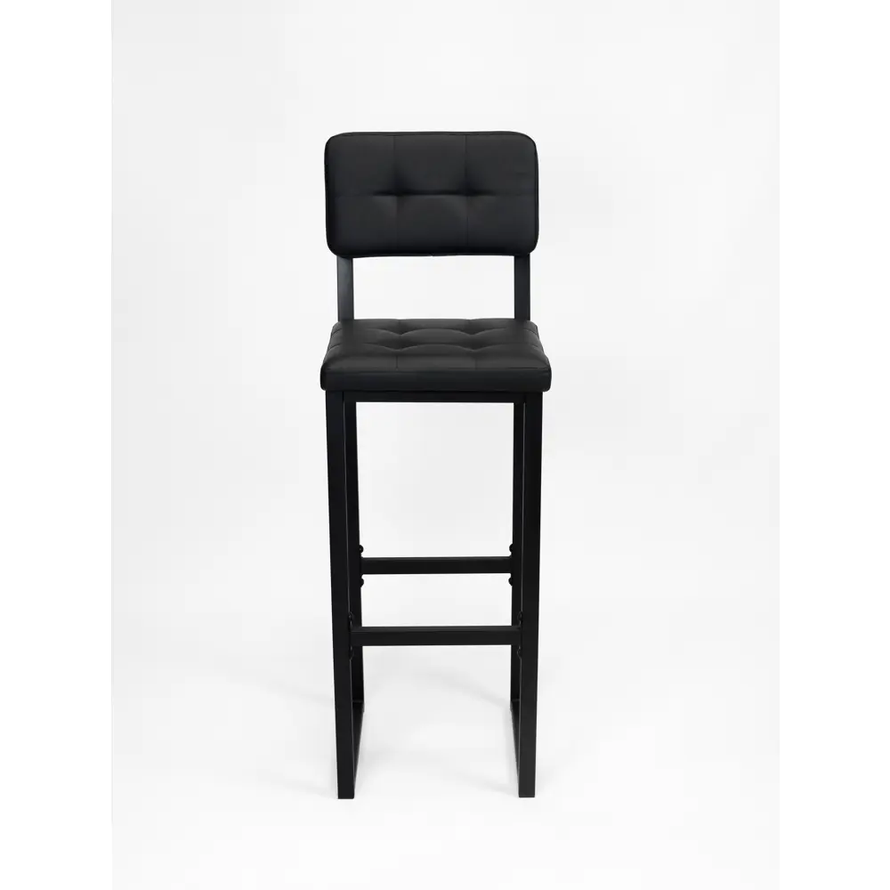 Фото 3 Барный стул Mt кухонный со спинкой 37x114x35 см цвет черный Фото 3 Барный стул Mt кухонный со спинкой 37x114x35 см цвет черный