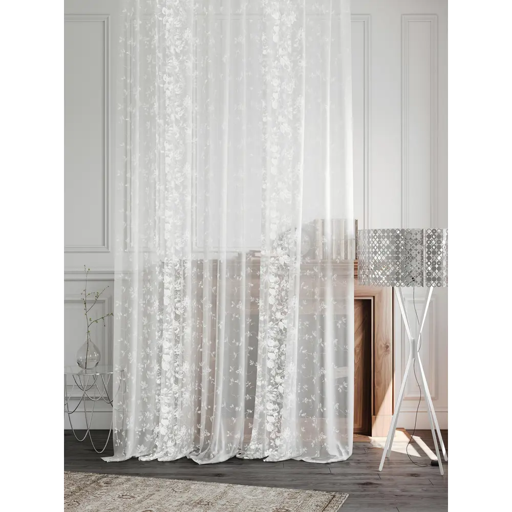 Фото 4 Тюль на ленте At Home Лорелис-14 вуаль 300x230 см цвет белый AA133014-230 Фото 4 Тюль на ленте At Home Лорелис-14 вуаль 300x230 см цвет белый AA133014-230