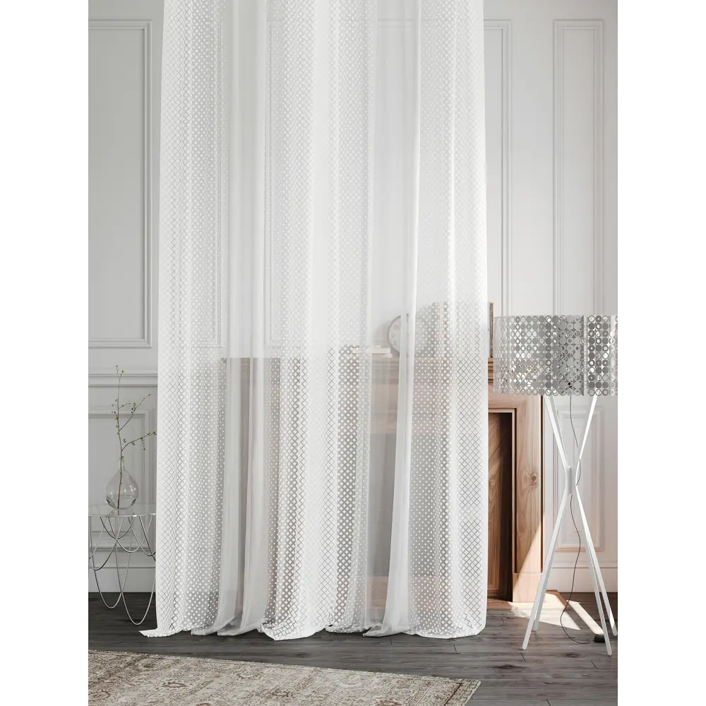 Фото 6 Тюль на ленте At Home Лорелис-01 вуаль 300x240 см цвет белый AA133001-240 Фото 6 Тюль на ленте At Home Лорелис-01 вуаль 300x240 см цвет белый AA133001-240