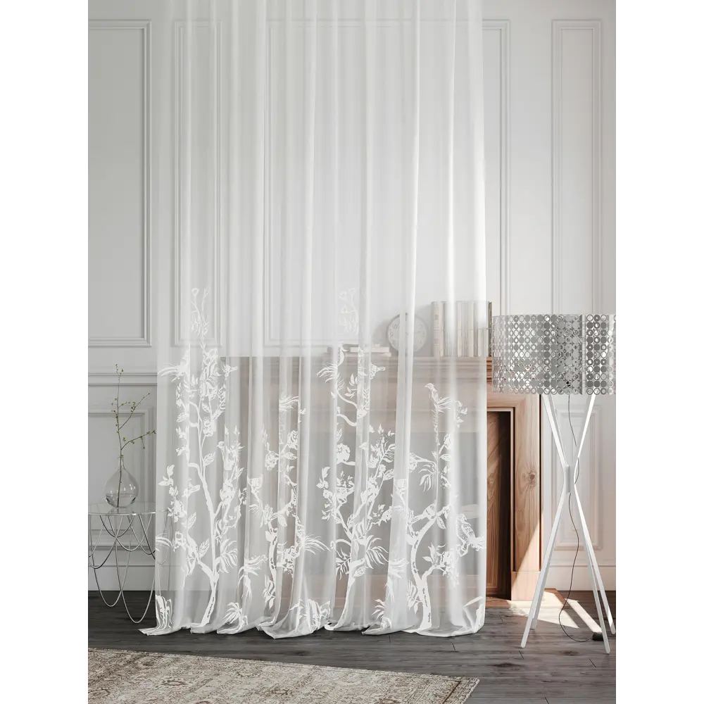 Фото 10 Тюль на ленте At Home Лорелис-10 вуаль 300x280 см цвет белый AA133010-280 Фото 10 Тюль на ленте At Home Лорелис-10 вуаль 300x280 см цвет белый AA133010-280