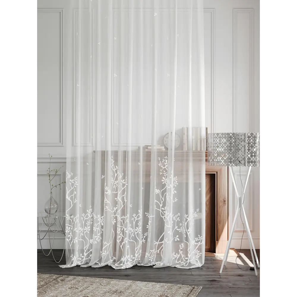Фото 3 Тюль на ленте At Home Лорелис-05 вуаль 300x280 см цвет белый AA133005-280 Фото 3 Тюль на ленте At Home Лорелис-05 вуаль 300x280 см цвет белый AA133005-280