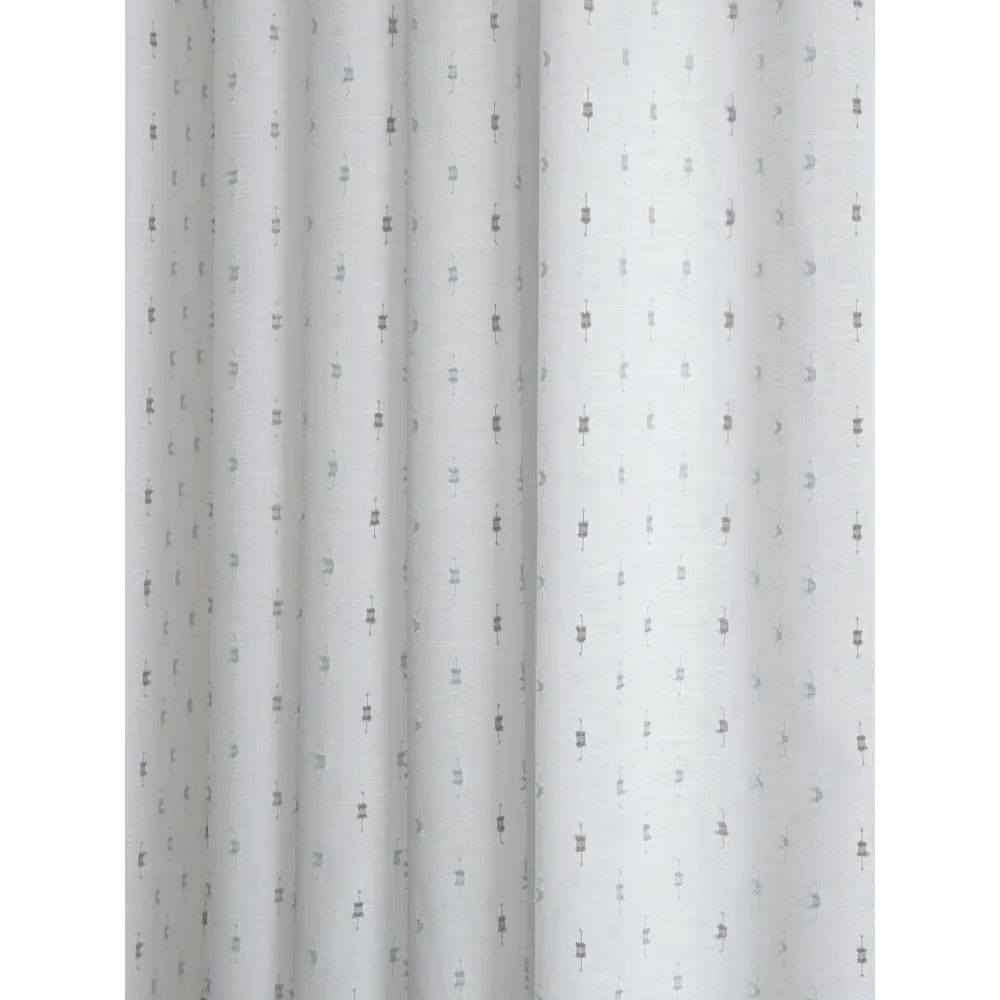 Фото 5 Тюль на ленте At Home Томниц-165 вуаль 300x250 см цвет серый/бирюзовый/зеленый AA126165-250