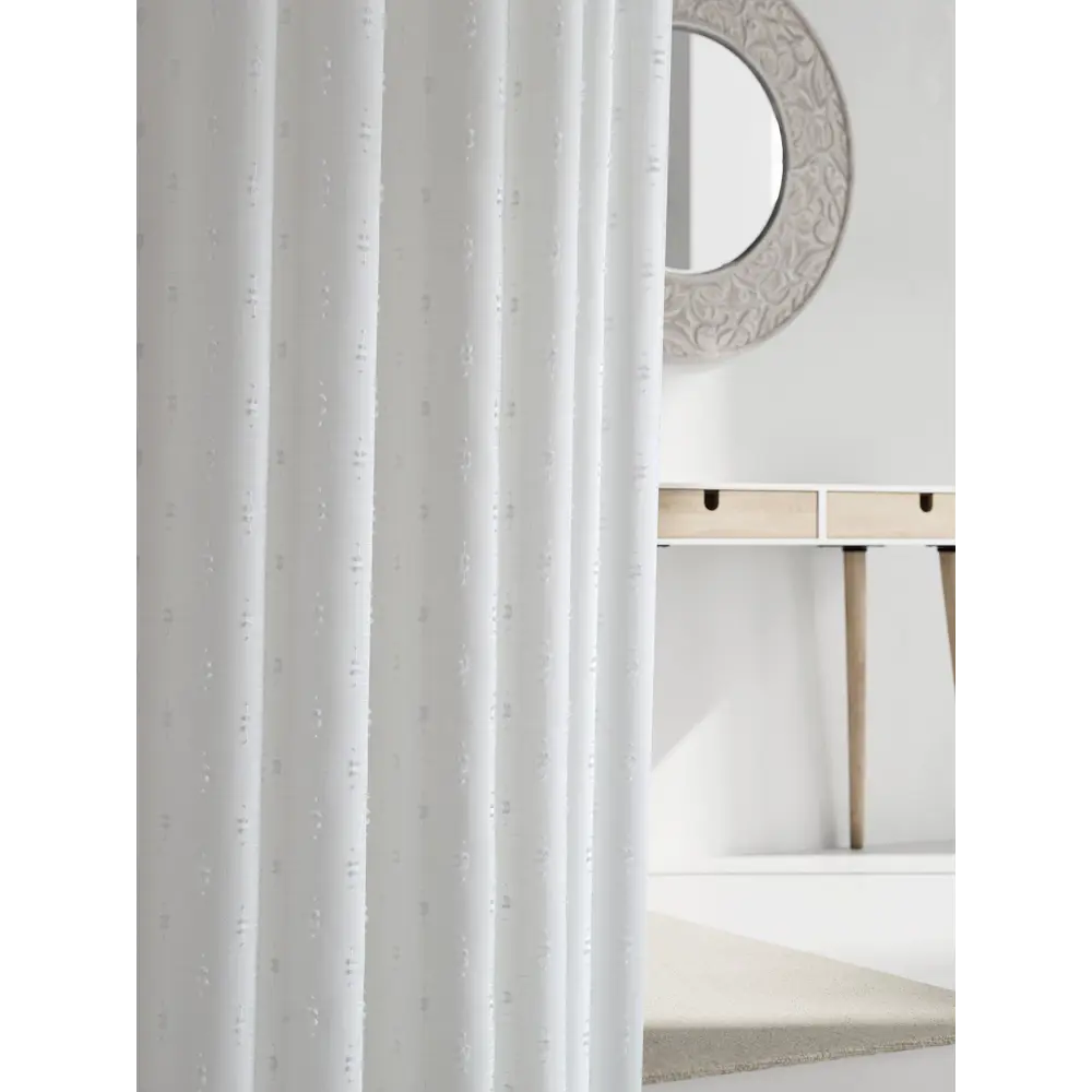 Фото 6 Тюль на ленте At Home Томниц-163 вуаль 300x260 см цвет белый AA126163-260