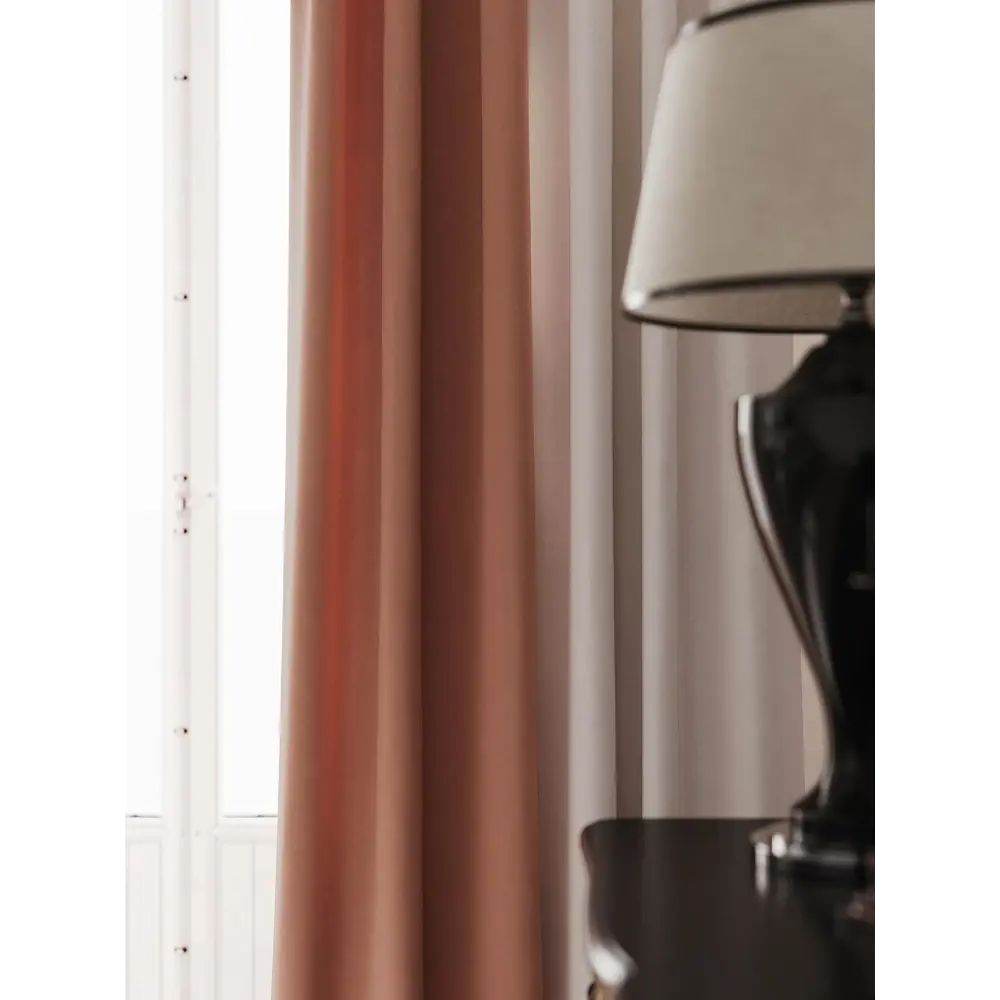 Фото 5 Комплект штор на ленте At Home Нобиус сатин 145x340 см цвет оранжевый AA213521-340 Фото 5 Комплект штор на ленте At Home Нобиус сатин 145x340 см цвет оранжевый AA213521-340