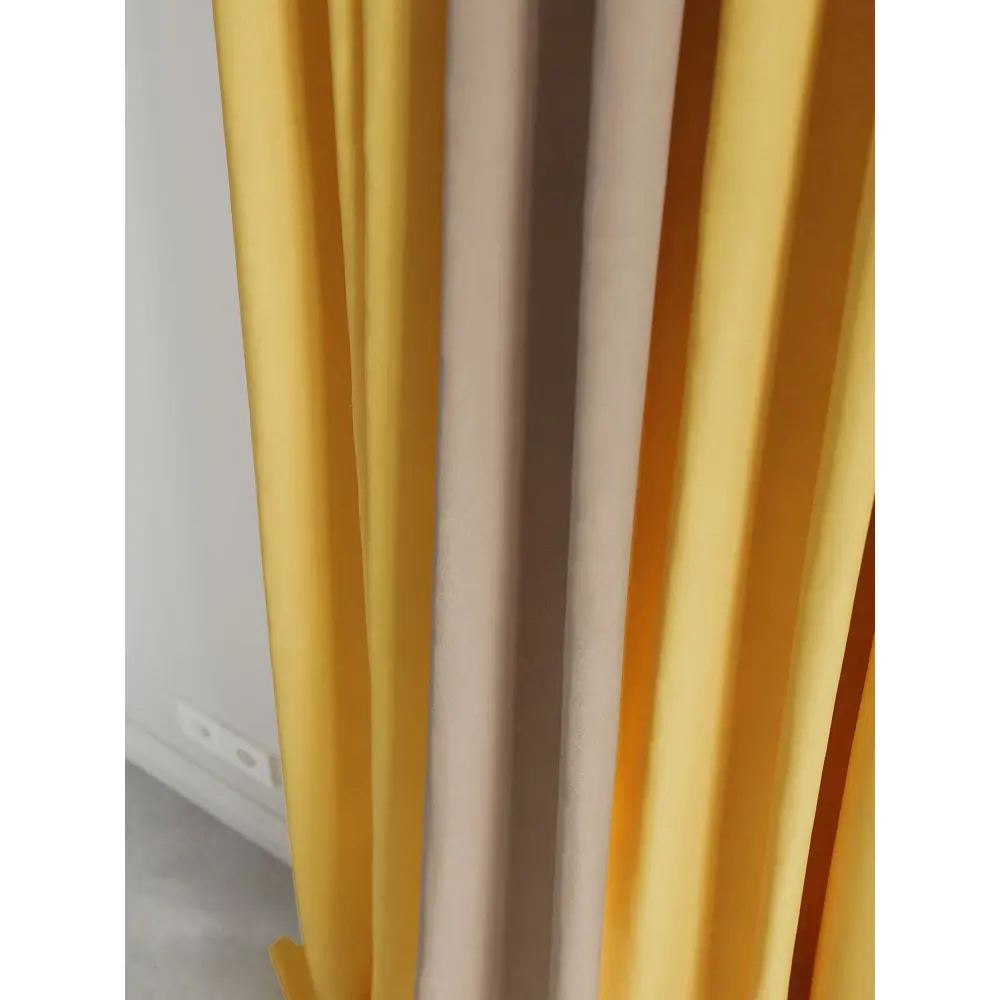 Фото 4 Комплект штор на ленте At Home Нобиус сатин 180x290 см цвет бежевый AA213571-290 Фото 4 Комплект штор на ленте At Home Нобиус сатин 180x290 см цвет бежевый AA213571-290