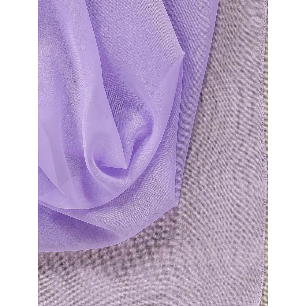 Фото 2 Тюль на ленте At Home Нариа вуаль 300x250 см цвет фиолетовый AA207255-250 Фото 2 Тюль на ленте At Home Нариа вуаль 300x250 см цвет фиолетовый AA207255-250