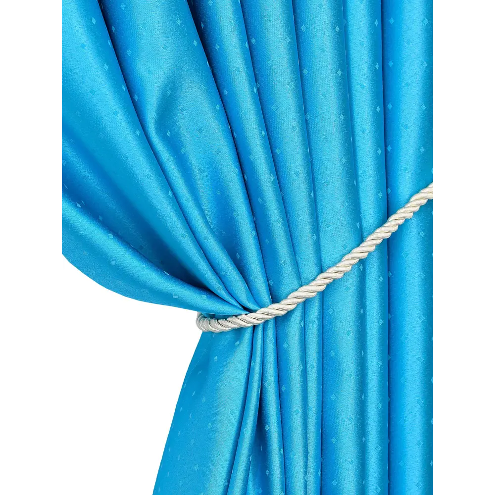 Фото 4 Комплект штор на ленте At Home Алиями вуаль 240x250 см цвет белый/голубой/бирюзовый AA204053 Фото 4 Комплект штор на ленте At Home Алиями вуаль 240x250 см цвет белый/голубой/бирюзовый AA204053