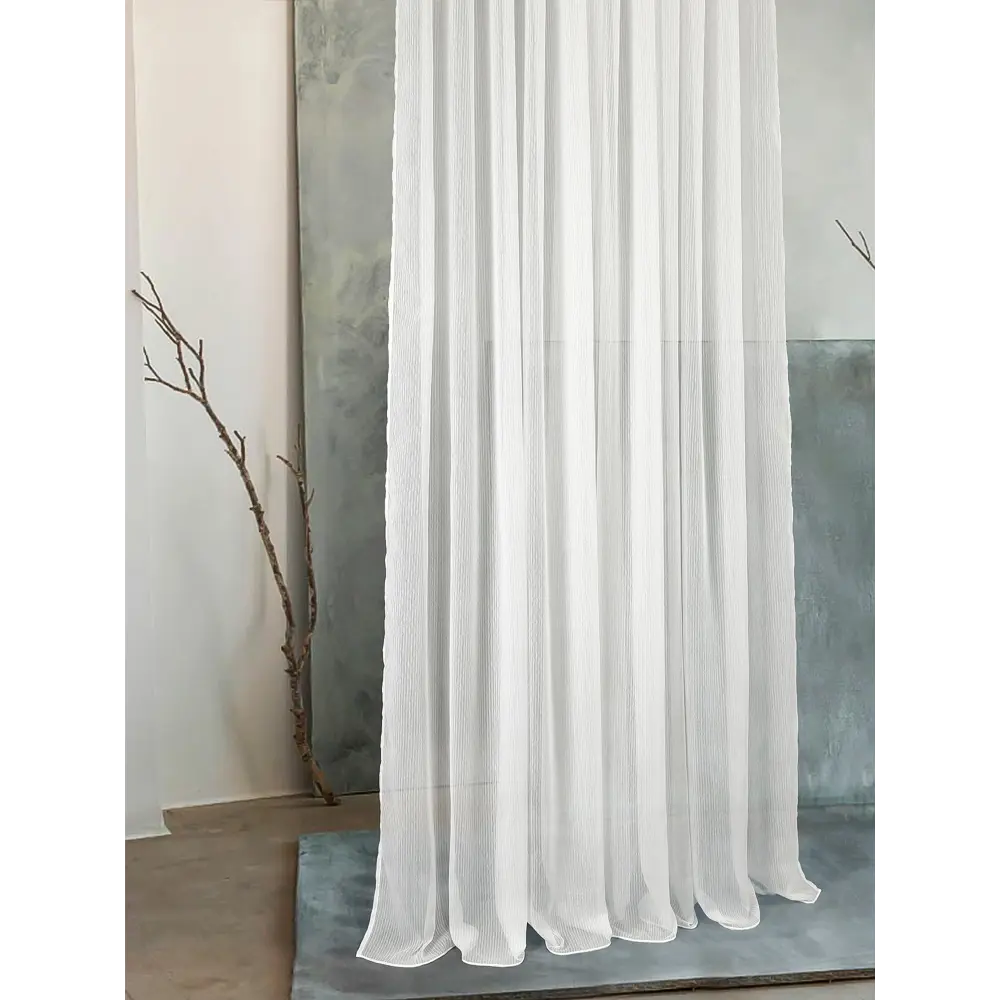 Фото 4 Тюль на ленте At Home Милози-00 вуаль 300x250 см цвет белый AA126200-250 Фото 4 Тюль на ленте At Home Милози-00 вуаль 300x250 см цвет белый AA126200-250