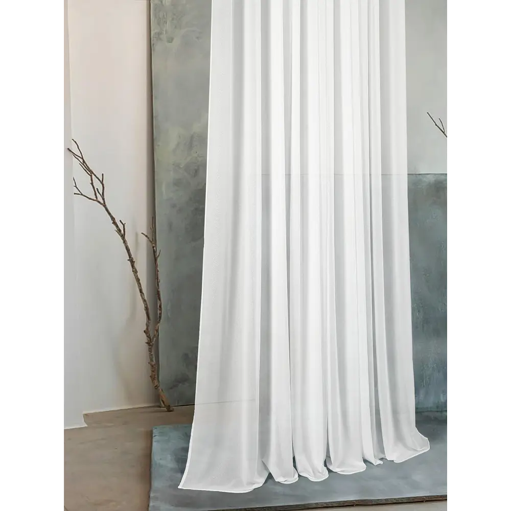 Фото 5 Тюль на ленте At Home Милози-04 вуаль 300x290 см цвет белый AA126204-290 Фото 5 Тюль на ленте At Home Милози-04 вуаль 300x290 см цвет белый AA126204-290