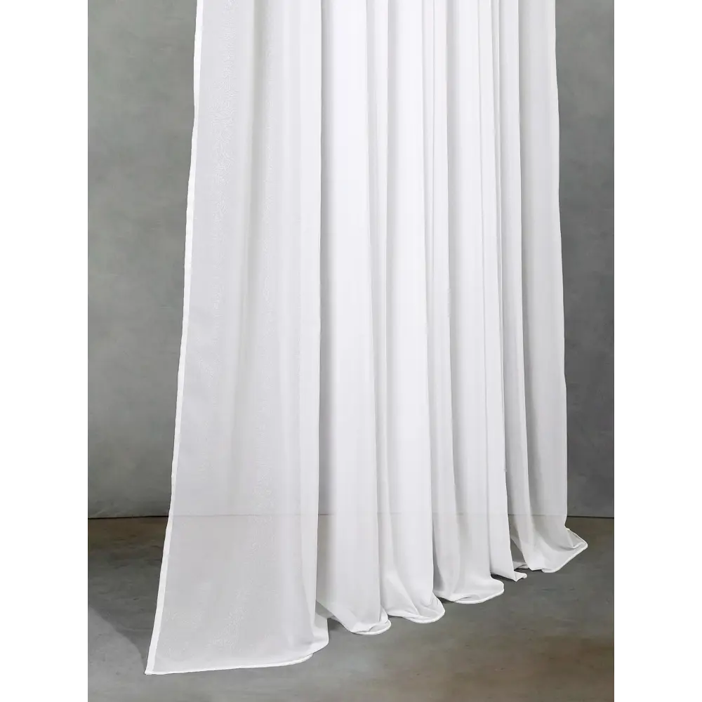 Фото 2 Тюль на ленте At Home Милози-04 вуаль 300x290 см цвет белый AA126204-290 Фото 2 Тюль на ленте At Home Милози-04 вуаль 300x290 см цвет белый AA126204-290