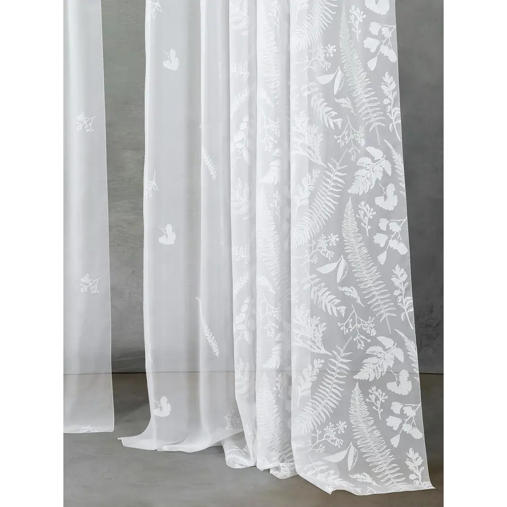 Фото 3 Тюль на ленте At Home Лутами-01 вуаль 150x270 см цвет белый AA220001-270 Фото 3 Тюль на ленте At Home Лутами-01 вуаль 150x270 см цвет белый AA220001-270