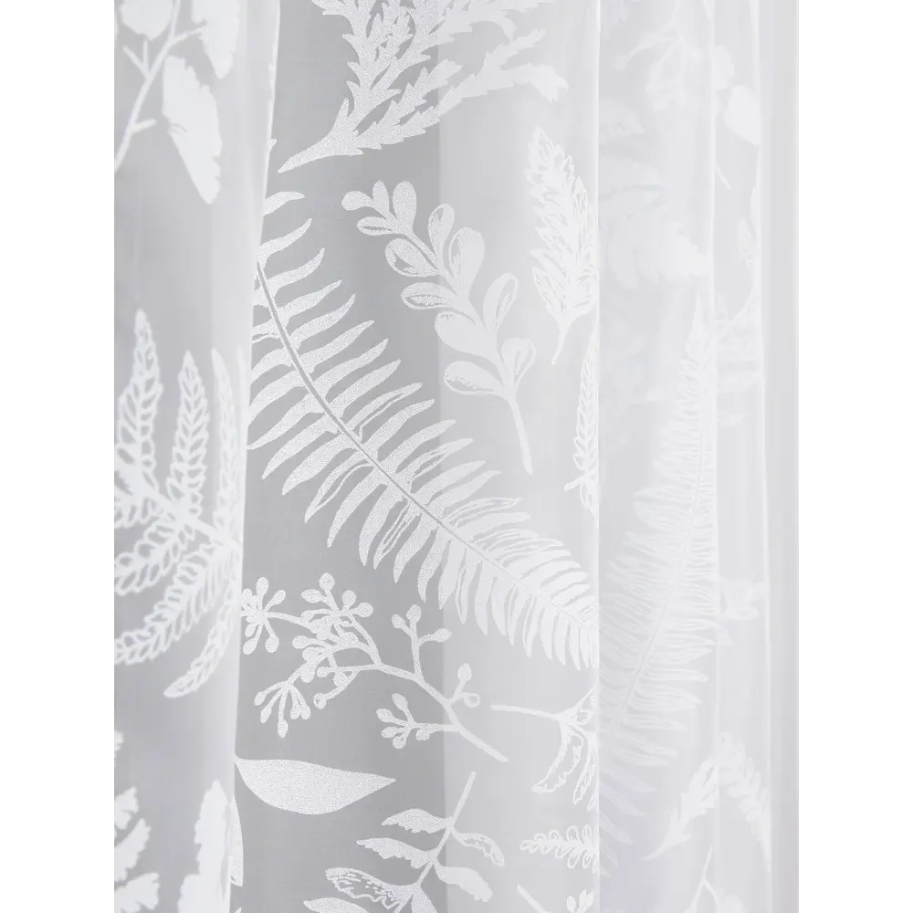 Фото 5 Тюль на ленте At Home Лутами-01 вуаль 150x270 см цвет белый AA220001-270 Фото 5 Тюль на ленте At Home Лутами-01 вуаль 150x270 см цвет белый AA220001-270