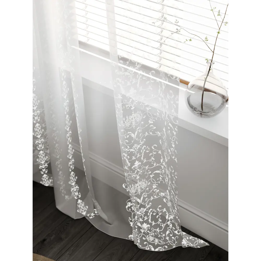 Фото 3 Тюль на ленте At Home Лорелис-07 вуаль 300x270 см цвет Белый AA133007-270 Фото 3 Тюль на ленте At Home Лорелис-07 вуаль 300x270 см цвет Белый AA133007-270