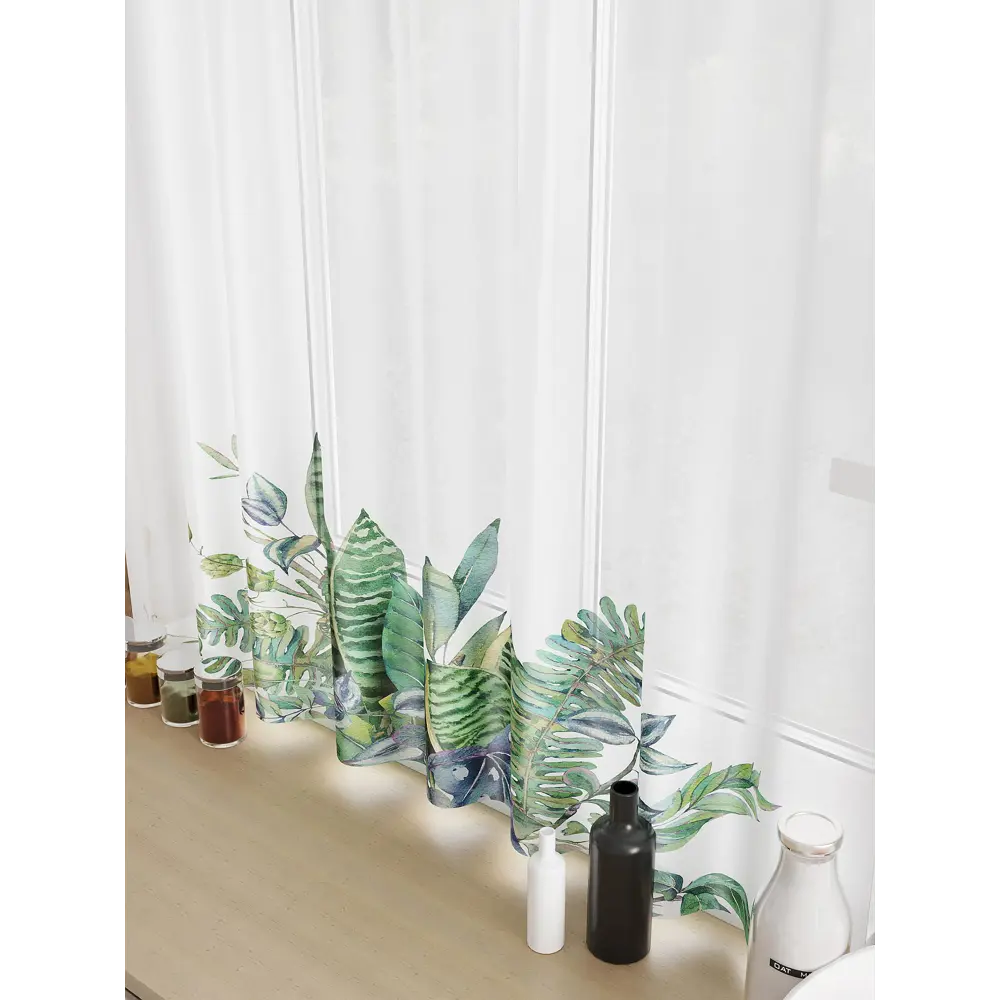 Фото 3 Тюль на ленте Helga Римартонс вуаль 150x180 см цвет белый HH519043