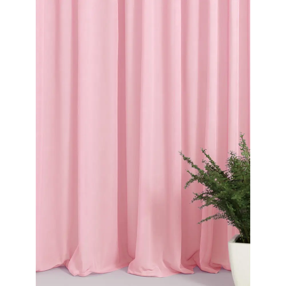 Фото 8 Тюль на ленте Helga Тантс вуаль 300x320 см цвет розовый HH125282 Фото 8 Тюль на ленте Helga Тантс вуаль 300x320 см цвет розовый HH125282