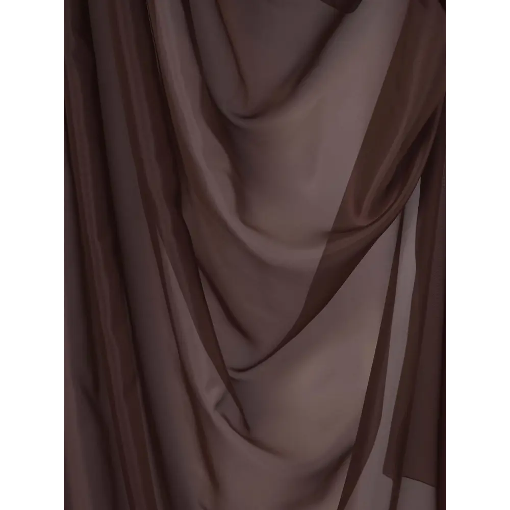 Фото 5 Тюль на ленте Helga Ларези вуаль 300x270 см цвет коричневый HH123161