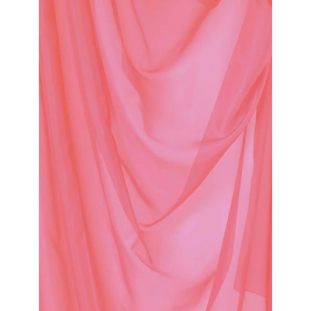 Фото 7 Тюль на ленте Helga Миоранд вуаль 600x250 см цвет красный HH125081