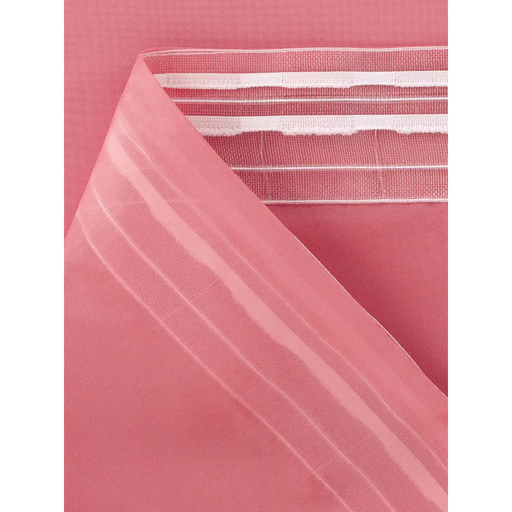 Фото 9 Тюль на ленте Helga Алвис вуаль 150x250 см цвет красный HH125013