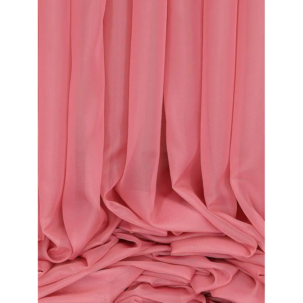 Фото 3 Тюль на ленте Helga Алвис вуаль 150x250 см цвет красный HH125013