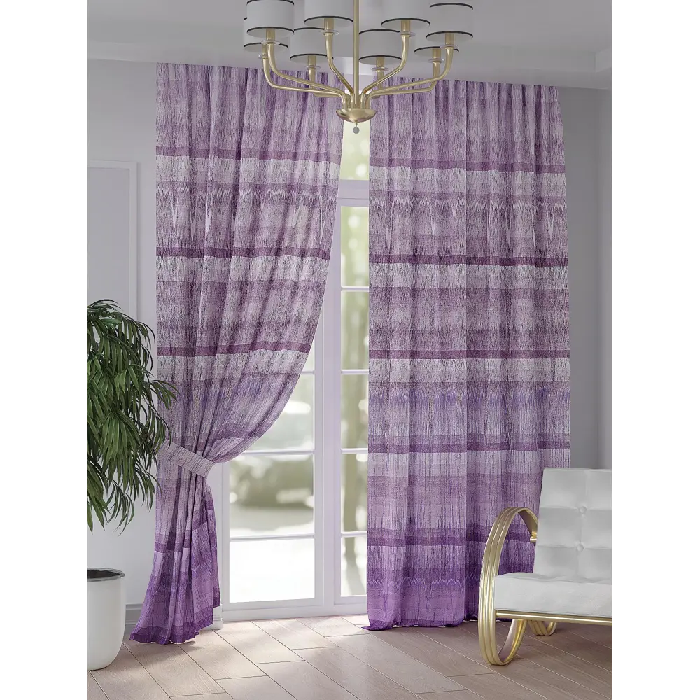 Фото Комплект штор на ленте Helga Рамикронс габардин 150x250 см цвет белый HH948226 Фото Комплект штор на ленте Helga Рамикронс габардин 150x250 см цвет белый HH948226