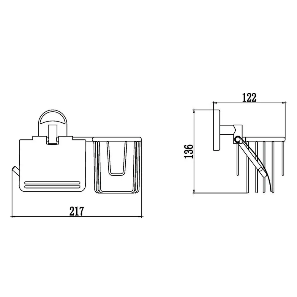 Фото 2 Держатель для туалетной бумаги Savol S-L07051 цвет хром Фото 2 Держатель для туалетной бумаги Savol S-L07051 цвет хром