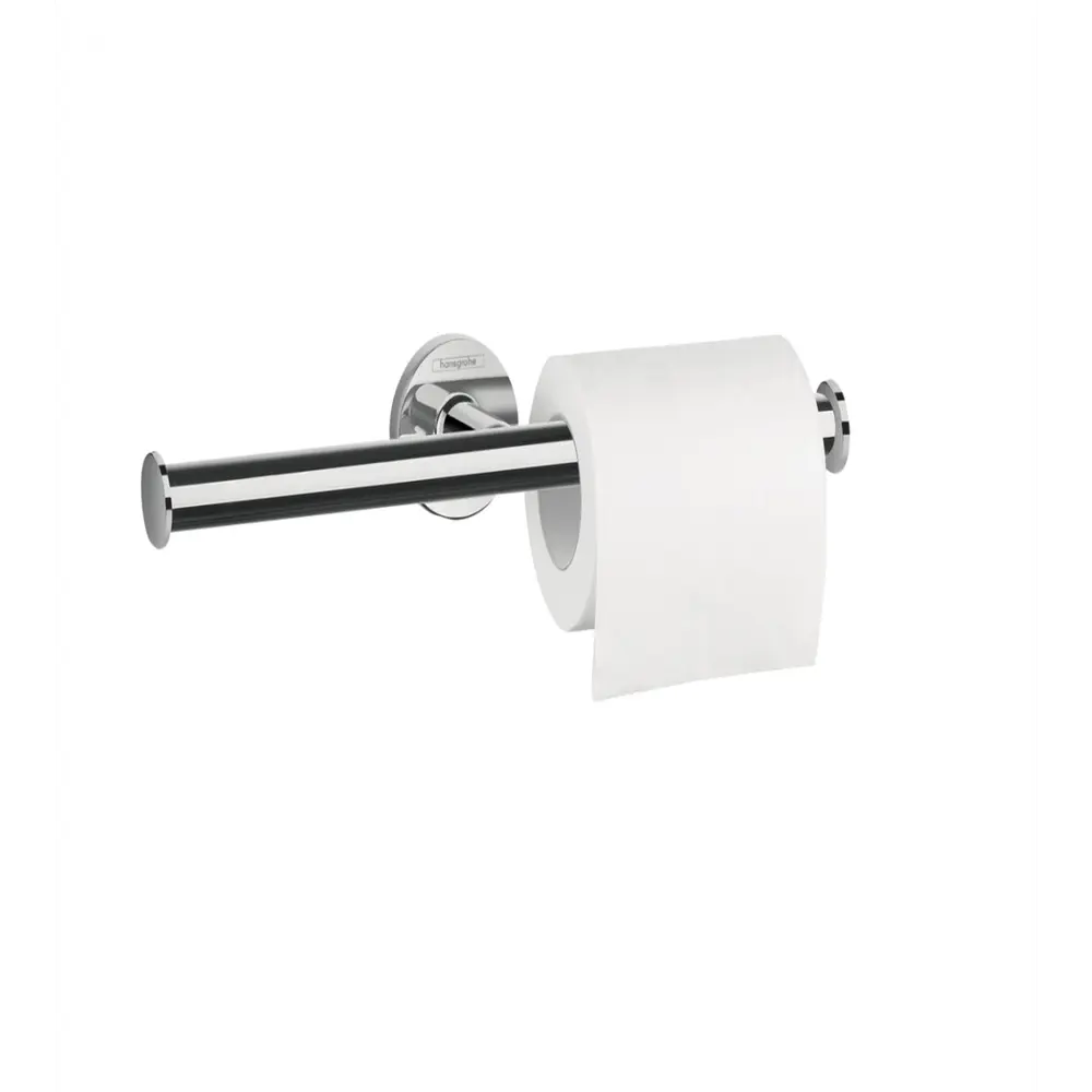 Фото Держатель для туалетной бумаги Hansgrohe 00000061848 цвет хром Фото Держатель для туалетной бумаги Hansgrohe 00000061848 цвет хром