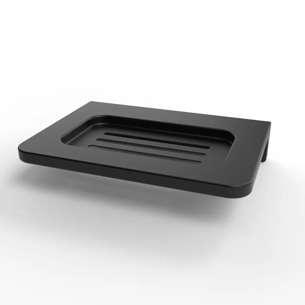 Фото 3 Мыльница Bathpremium MLH2509 нержавеющая сталь цвет черный Фото 3 Мыльница Bathpremium MLH2509 нержавеющая сталь цвет черный